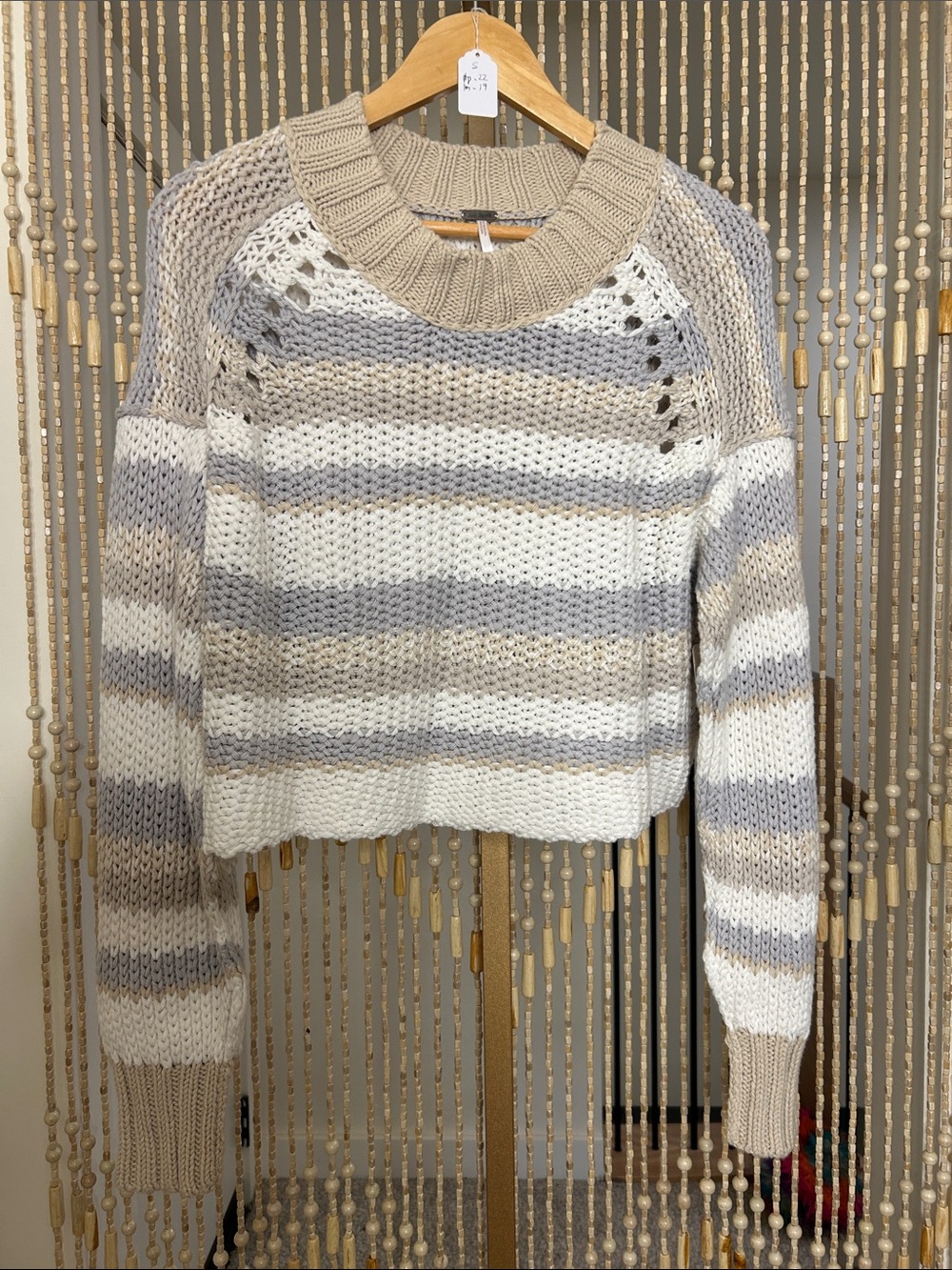 NWT Free People Devin Sweater Gravity Combo Color Size S